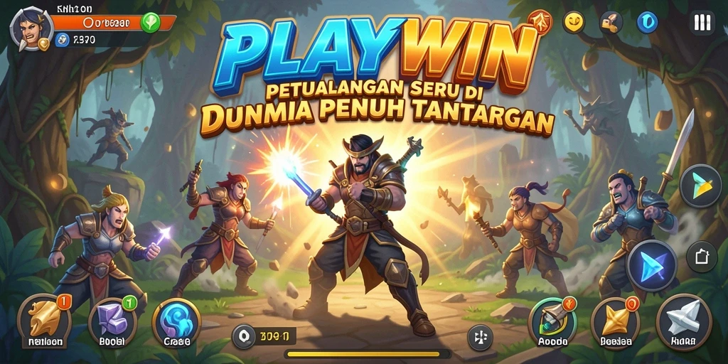 Tampilan menarik dari gameplay dalam <strong>PLAYWIN</strong> yang penuh dengan petualangan.