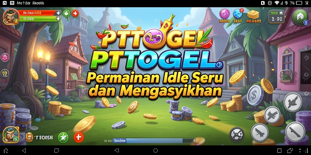 Tampilan gameplay PTTOGEL dengan elemen Idle yang menarik.