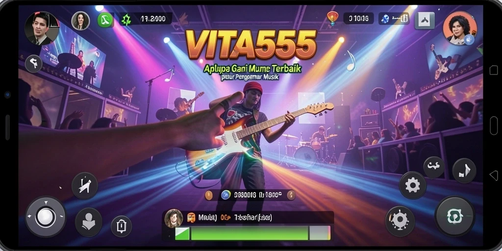 Tampilan gameplay VITA555 yang menarik dan interaktif.