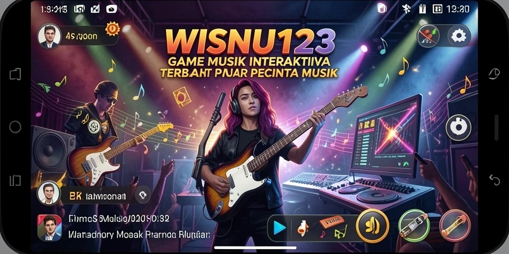 Tampilan menarik gameplay WISNU123 yang menyenangkan.